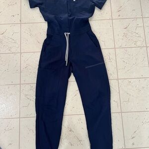 Navy Blue Women's Jumpsuit